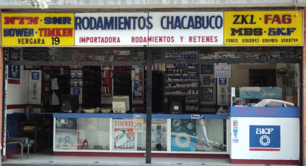 Casa Matriz Rodamientos Chacabuco en Calle Vergara 19, Santiago Centro